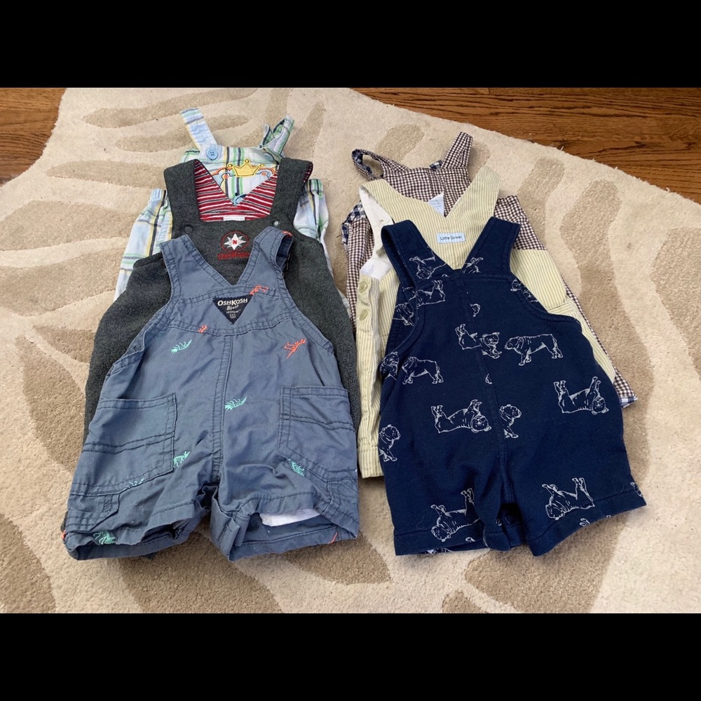 6 Baby Overalls
